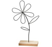 HAISENG Golden Gingko Leaf Statue Metal Sculpture Iron Leaves Flower Figurine With Wood Base Office Desktop Decoration Ornament Iron Leaf Table Decors