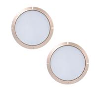 HAISENG Grilles 2Pcs, ABS Frame Metal Mesh Covers for 2-10 Inch Car and Studio Monitor Acoustical Grille Repair