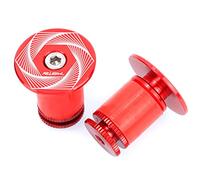 HAISENG Hot Favorable Bike Grip End Cap Road Bike Handlebar Grip End Caps Handle Clamp Stoppers Caps