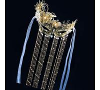 HAISENG Lightweight Alloy Tassels Exquisite Tassels Facepiece Jewelry Enhancing The Charm of Traditional Clothing
