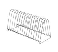 HAISENG Metal Vinyls Album Organizers Holds Up To 10 Records For Music Enthusiasts And Book Collectors Iron Record Rack