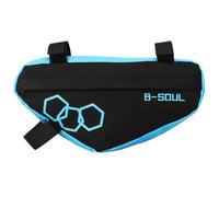 HAISENG Mountain Bicycles Frame Front Top Tube Bag Triangle Pouch Bike Saddle Bag Practical Bike Storage Cycling Part Bicycles Front Top Tube Storage Accessory