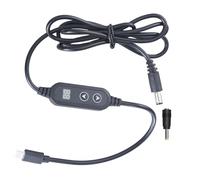 HAISENG PD65W Fast Charging Type C To 5525 Power Cord Adjustable 5V 9V 12V 15V 20V Output Universals Compatibility 1.2M Multiple Voltages Charging Cable For Routers Camera