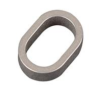 HAISENG Quick Release Titanium-alloy Key Rings One-piece Spring Clip Side Pushing Keyring Closed Key Rings For Women Men Side Pushing Key Rings