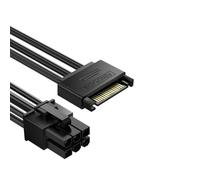 HAISENG SATA15Pin To 6Pin Connectors Cable For Graphics Card Power Supply For Building Upgrading Or Repairing Computers