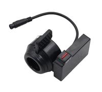 HAISENG Shockproof ABS Thumb Throttle Speed Meter Accelerators With Waterproof Interfaces 48V Electric Scooter LCD Display Part Waterproof Scooter Throttle Grip