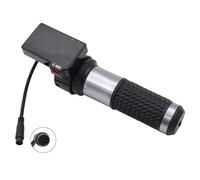 HAISENG Shockproof ABS Thumb Throttle Speed Meter Accelerators With Waterproof Interfaces 48V Electric Scooter LCD Display Part Waterproof Scooter Throttle Grip