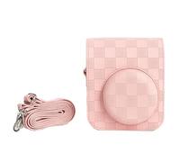 HAISENG Small Camera Shoulder Bag for Mini12 Cameras PU Crossbody Bags High-Performances Shoulder Bag Carry Case Shoulder Strap