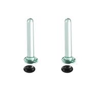 HAISENG Sturdy Glass Ear Stretching Set Plugs For Ears Gauges With Single Expander Jewelry For Body Piercing Enthusiasts Glass Ear Stretching Set
