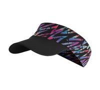 HAISENG Sun Protections Hat Breathable Caps Empty Top Foldable Visors for Outdoor Activities Empty Top Foldable Protections Visors for Woman Man