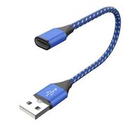 HAISENG USB C Extension Cable Type C Female To USB 2.0 Male Extender Converter Data Transfer Adapter For Phone Laptop