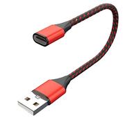 HAISENG USB C Extension Cable Type C Female To USB 2.0 Male Extender Converter Data Transfer Adapter For Phone Laptop