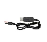 HAISENG USB to 5.5x2.1mm Line USB 5V to 9V / 12V Step Up Module USB Converter Adapter Cable 5.5x2.1mm