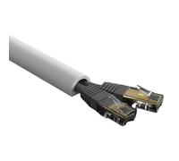 HAISENG White/Gray Wall Cord Hider Cable Guard PVC Trunking Power Wire Line Slot For Organized Home Office Freely Trimming