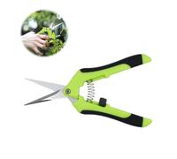 HAISHANG Professional Pruning Shears, Trimming Scissors Straight Tip, Gardening Hand Pruner Pruning Secateurs with Stainless Steel Blades, Garden Scissors for Fruit Branch Bonsai Flower Plants