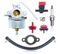 Haishine 632615 Carburetor Kit for Tecumseh 632208 632589 Carburetor 631827 631068A for 3.5HP H30 H35 H50 Engines H30-35000R, H30-35000P, H30-3544 25S, H3 0-35425T & H35-45000R