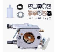 Haishine Carburetor Carb Kit w/Fuel Filter Hose fit for Husqvarna 50 51 55 Rancher Chainsaws