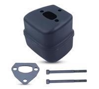 Haishine Exhaust Muffler Silencer Bolt Gasket Kit Fit for Husqvarna 36 41 136 137 141 142 Chainsaw Part Silent Block #530069415