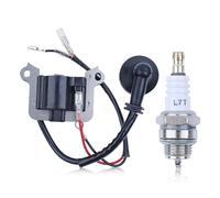 Haishine Ignition Coil Chainsaw Strimmer Strimmer Lawn Mower with Spark Plug 1EVE8QK5D13P4Q8X4985