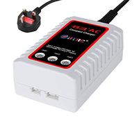 Haisito B3 Lipo Battery Charger for 2-3S Batteries Pack (7.4V,11.1V), Compact Airsoft Battery Balance Fast Charger (100-240V) for RC Quadcopter RC Drone Car Boat (White)