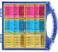 haisstronica 660PCS Marine Grade Heat Shrink Butt Connectors Kit,AWG 22-10 Waterproof Electrical Wire Connectors,Tinned Red Copper Butt Splice Connectors,with Removable Storage Bins(3Colors/3Sizes)