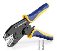 haisstronica MC4 Crimping Tool 2,5-6mm²(AWG14-10) Ratchet Crimper, Wire Crimping Tool for Solar Connectors, Crimp Tool