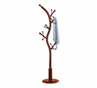 Haitang color,Floor To Ceiling Tree Branch Living Room Coat Rack, Bedroom Single Pole Clothes Hanger, Vertical Clothes Hanger with Sturdy Base Suitable for Bedrooms