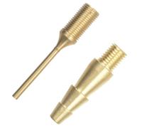 Haitengwen Brass Integrated Ball Pump Needle M8x1 T-Thread, Air Pump Needle, Inflation Needles Nozzle - for Basketball, Football, Volleyball, and More Efficient, Portable, Durable