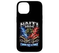 Haiti 1804 L'union Fait La Force Bootleg Hatian Heritage Case for iPhone 14