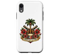 Haiti 1804 L'union Fait La Force Tattoo Hatian Heritage Case for iPhone XR