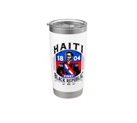 Haiti First Black Republic 1804 General Toussaint Louverture Stainless Steel Insulated Tumbler
