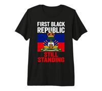 Haiti First Black Republic Haitian Flag Day Premium T-Shirt