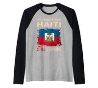 Haiti First Black Republic Haitian Flag Day Raglan Baseball Tee