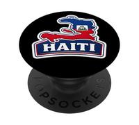 Haiti Flag Day Map Calebration Proud Haitian Patriot Pride PopSockets Adhesive PopGrip