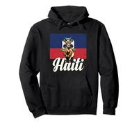 Haiti Flag Goat Proud Haitian Culture Pullover Hoodie