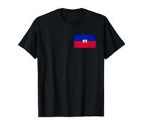 Haiti Flag Graphic for Men Women Kids T-Shirt