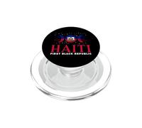 Haiti Flag Haitian Flag Day First Black Republic PopSockets PopGrip for MagSafe