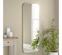 Yearn Mirrors Minimal Arch Gold Dressing Mirror 120x45cm | Size: 120x45 cm Yearn Mirrors Gold 120x45 cm