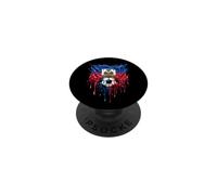 Haiti Haitian Flag Pride Men Women Kids PopSockets Adhesive PopGrip