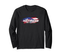 Haiti Puerto Rico Flag Pride Heritage Fans Long Sleeve T-Shirt