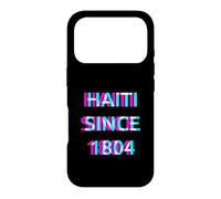 Haiti Since 1804 Proud Haitian Flag Day Heritage Pride Case for iPhone 17 Pro