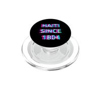 Haiti Since 1804 Proud Haitian Flag Day Heritage Pride PopSockets PopGrip for MagSafe