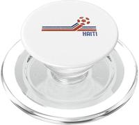 Haiti Soccer 2026 Haitian Fans Flag Retro Vintage PopSockets PopGrip for MagSafe