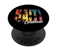 Haiti Sunset Travel PopSockets Adhesive PopGrip