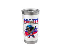 Haiti the First Black Republic 1804 Haiti Flag for Kids Stainless Steel Insulated Tumbler