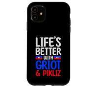 Haitian Caribbean Haiti Food Design for Haitian Pride Case for iPhone 11
