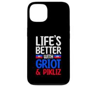 Haitian Caribbean Haiti Food Design for Haitian Pride Case for iPhone 13