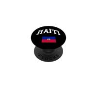 Haitian Culture Haiti Flag Graphic PopSockets Adhesive PopGrip