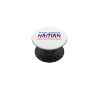 Haitian Flag Funny Haiti PopSockets Adhesive PopGrip