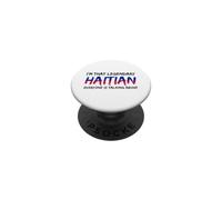 Haitian Flag Haiti PopSockets Adhesive PopGrip